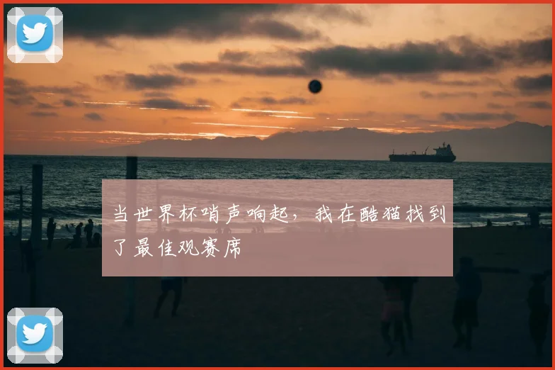 当世界杯哨声响起，我在酷猫找到了最佳观赛席